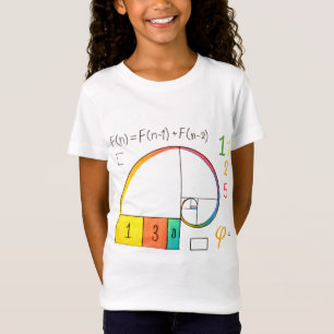 Fibonacci Sequence & Golden Ratio Math T-Shirt