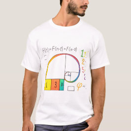 Fibonacci Sequence & Golden Ratio Math T-Shirt