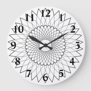 Fibonacci Solros Stor Klocka