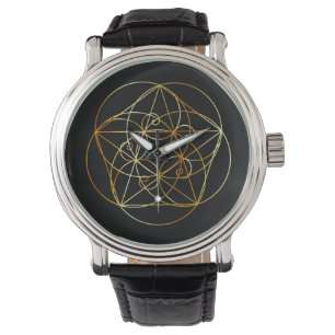Fibonacci spiral den sakrala geometrin armbandsur
