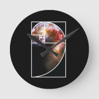 Fibonacci spiral galax