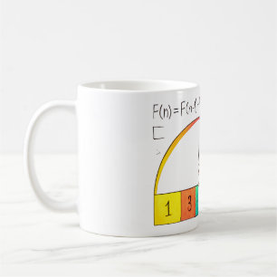 Fibonacci Spiral Math Mugg
