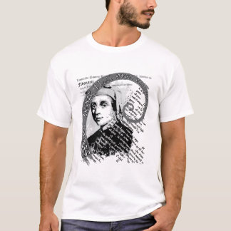 Fibonacci spiral tee shirt