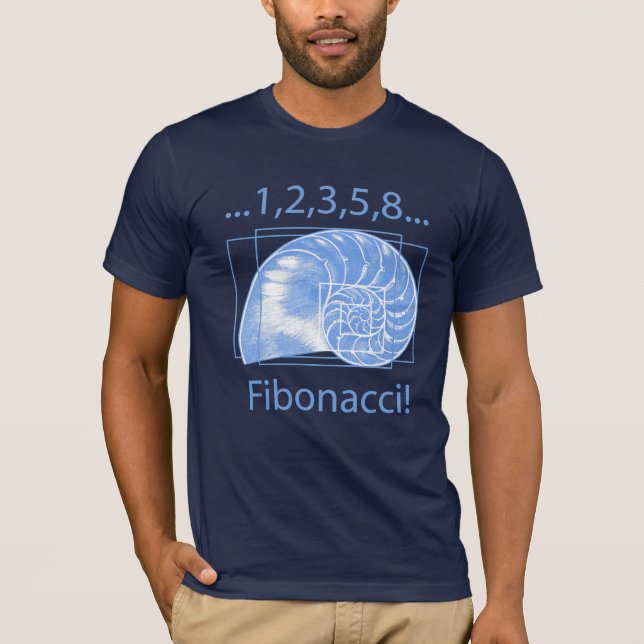 Fibonacci! T-shirt (Framsida)