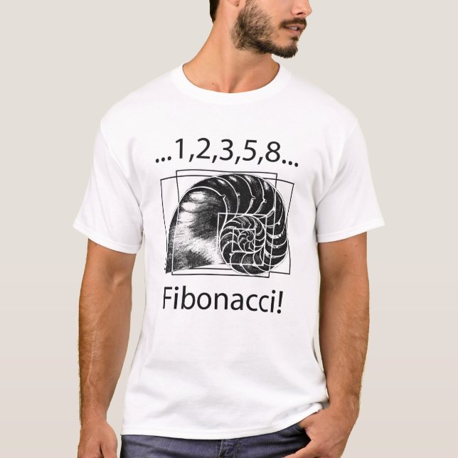 Fibonacci! T-shirt (Framsida)