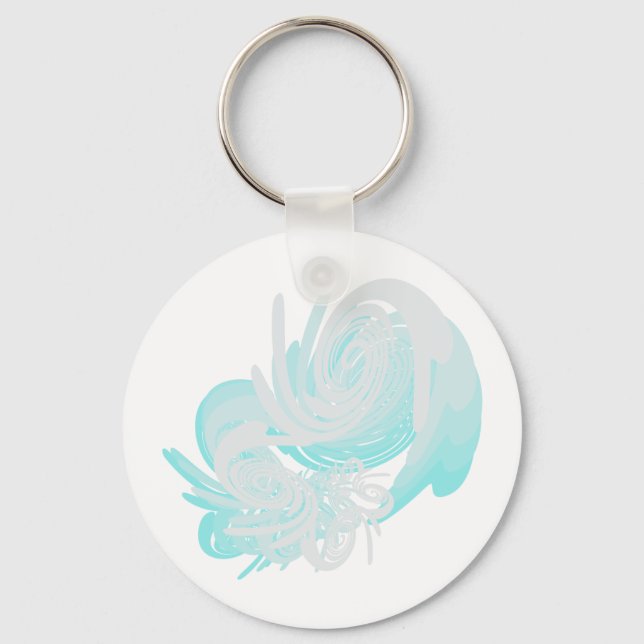 Fibonacci Vågar Nyckelring (Framsida)