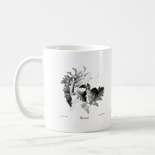 Fibonaccis fladdermöss kaffemugg