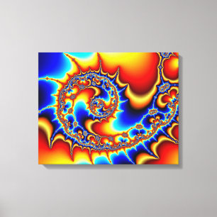 Fibonaccispikeral Canvastryck