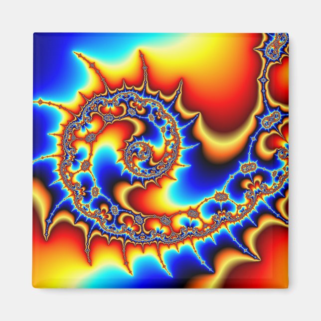 Fibonaccispikeral Magnet (Framsidan)