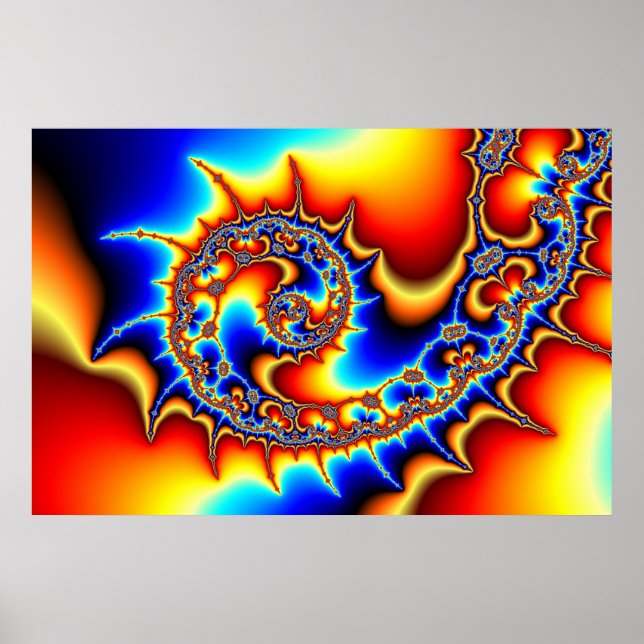 Fibonaccispikeral Poster (Framsidan)