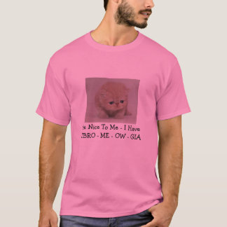 Fibro kattungesömnskjorta t shirt