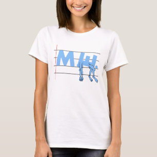 Fibro ME. CFS-medvetenhet T Shirt