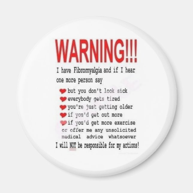 Fibro Rant Magnet (Framsidan)