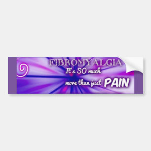 Fibro smärta bildekalet bildekal