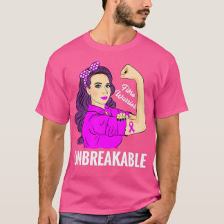 Fibro Warrior Obrytable Fibromyalgia Awareness T Shirt