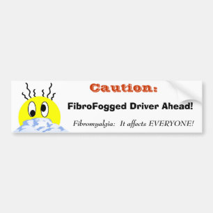 FibroFogged chaufför Bildekal