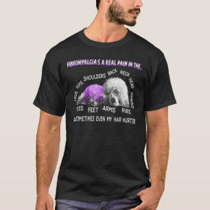 Fibromyalgi är en riktig smärta i Sloth Fibromyalg T Shirt