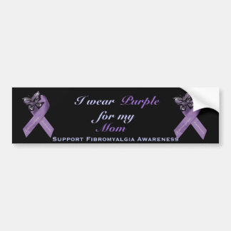 Fibromyalgi Awareness Bumper Sticker Bildekal