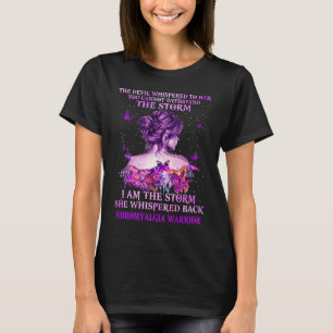 fibromyalgi butterfly warrior jag är stormen t shirt