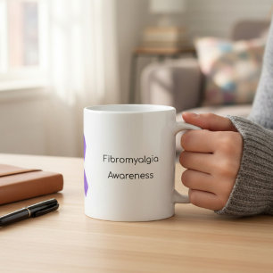 Fibromyalgi Medvetenhet om Kronisk Smärta Kaffemugg
