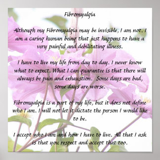 Fibromyalgi poster