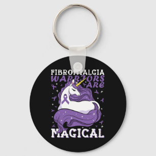 Fibromyalgi Warriors är Magic Unicorn Älskare s Nyckelring
