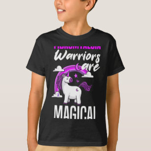 Fibromyalgi Warriors är Magic Unicorn Fibromya T Shirt