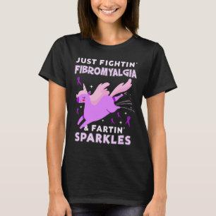 Fibromyalgia appendix cancer unicorn-farten t shirt