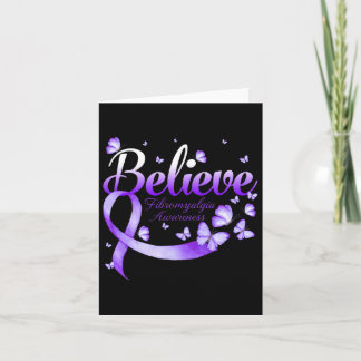 Fibromyalgia Awareness Butterfly 1 Kort