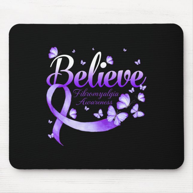 Fibromyalgia Awareness Butterfly 1 Musmatta (Framsidan)