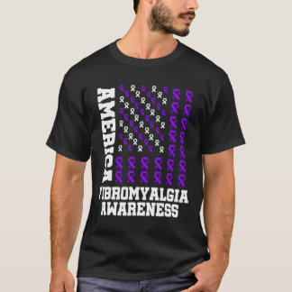 Fibromyalgia Awareness Survivor Proud Warrior 6 T Shirt