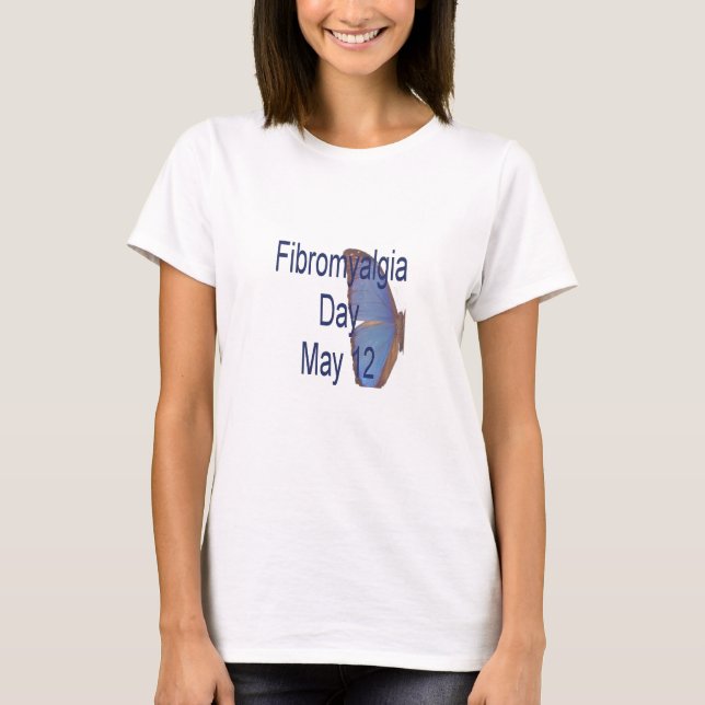 FIBROMYALGIA DAY TEE SHIRT (Framsida)