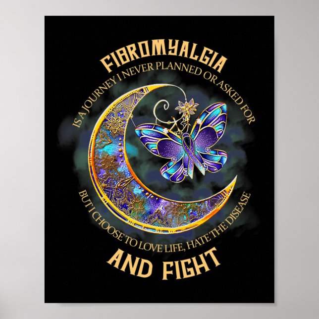 Fibromyalgia - Fibromyalgia Awareness 20 Poster (Framsidan)