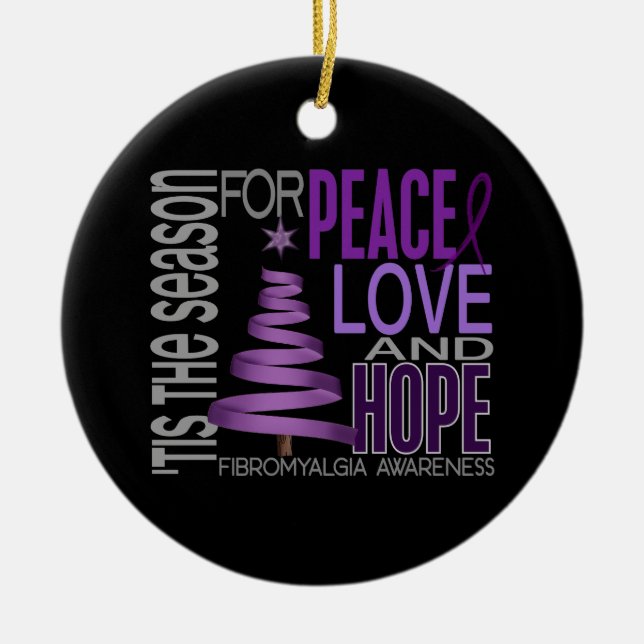 Fibromyalgia jul 1 Ornament (Framsidan)