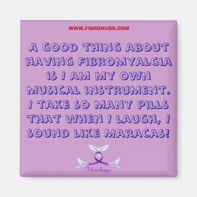 Fibromyalgia Magnet (Framsidan)