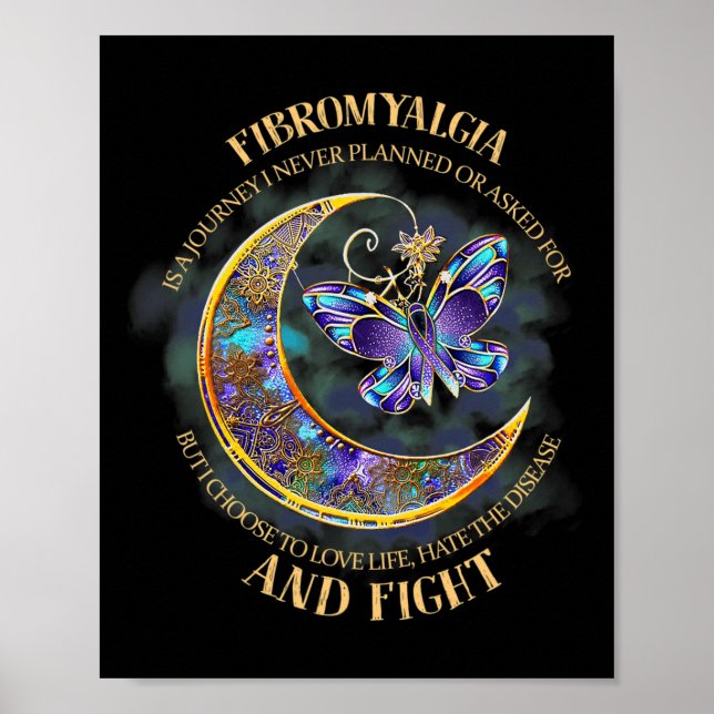 - Fibromyalgia Medvetenhet 33 Poster (Framsidan)