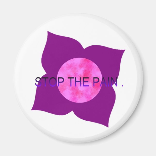 FIBROMYALGIA MEDVETENHET MAGNET (Framsidan)