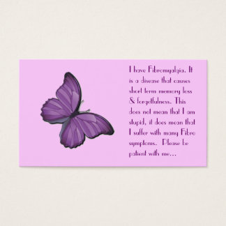 Fibromyalgia Personkort Visitkort