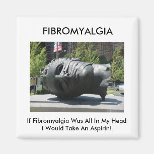 Fibromyalgia-Take huvudvärkstablett Magnet