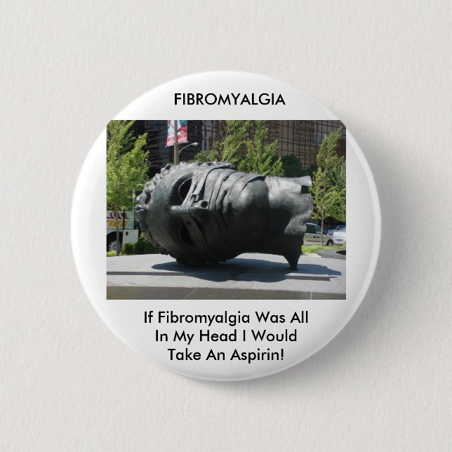 FIBROMYALGIA--TAKEHUVUDVÄRKSTABLETT KNAPP (Framsida)