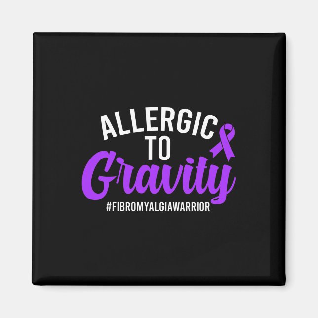 Fibromyalgia Warrior Fibromyalgia Awareness Magnet (Framsidan)