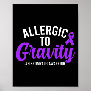Fibromyalgia Warrior Fibromyalgia Awareness Poster
