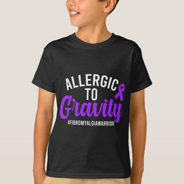 Fibromyalgia Warrior Fibromyalgia Awareness T Shirt (Framsida)