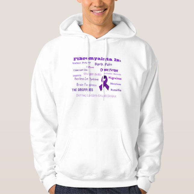 Fibromyalgiaen är… sweatshirt (Framsida)