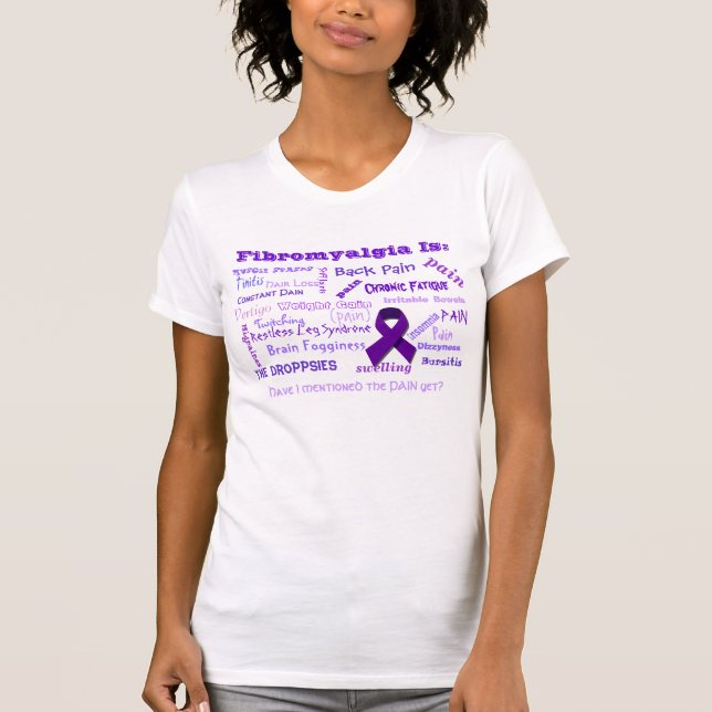 Fibromyalgiaen är… t-shirt (Framsida)