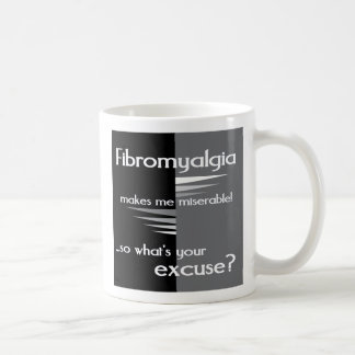 Fibromyalgiaen gör mig bedrövlig… kaffemugg