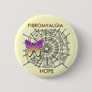 FIBROMYALGIAEN KLÄMMER FAST AV HOPP - GULT KNAPP