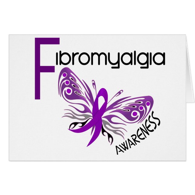 FibromyalgiaFJÄRIL 3 Hälsningskort (Framsidan Horizontal)
