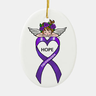 Fibromyalgiahopp Julgransprydnad Keramik