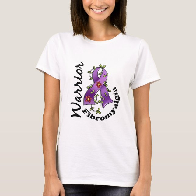 Fibromyalgiakrigare 15 t-shirt (Framsida)